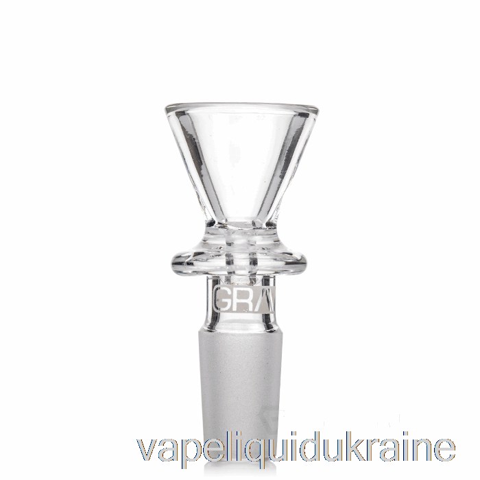 Vape Ukraine GRAV 14mm Funnel Bowl Clear